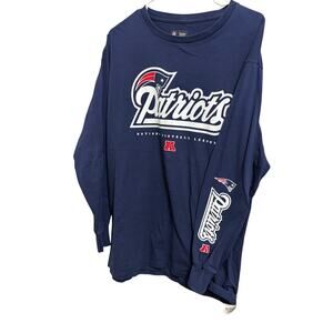 New England Patriots NFL Vintage Men's Long Sleeve Team NFL Large